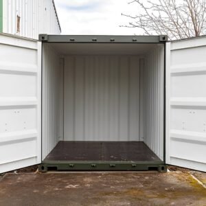 Conteneur maritime 10 pieds One-Trip vert Acier Corten – Image 4