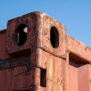 Conteneur maritime 20 pieds d'occasion WWT  Acier Corten – Image 6
