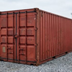 Conteneur maritime 20 pieds d'occasion WWT  Acier Corten