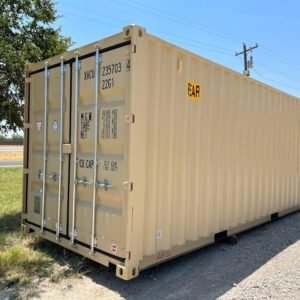 Conteneur maritime 20 pieds Double Porte One-Trip  Acier Corten
