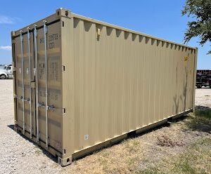 Conteneur maritime 20 pieds Double Porte One-Trip  Acier Corten – Image 3