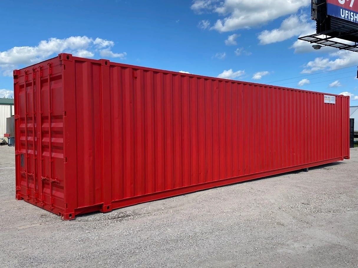 Conteneur maritime 45 pieds High Cube reconditionné 86 m³