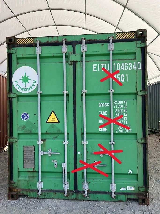 Conteneur maritime 45 pieds High Cube reconditionné 86 m³ – Image 7