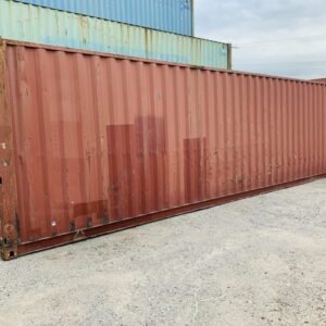Alternative view of Conteneur maritime 40 pieds d'occasion WWT  Cargo Worthy Grade économique
