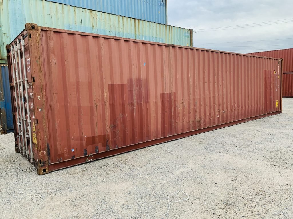 Conteneur maritime 40 pieds d'occasion WWT Cargo Worthy Grade économique – Image 2